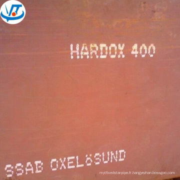 Nouvelle importation HARDOX400 HARDOX450 HARDOX500 plaque en acier résistant à l&#39;abrasion